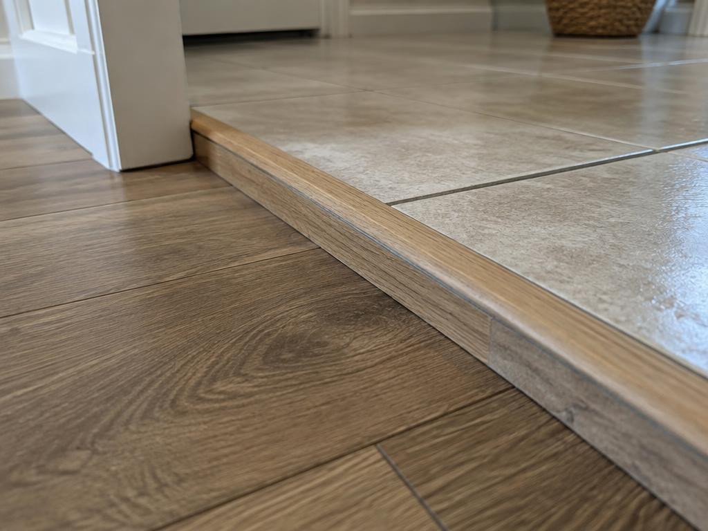 Different flooring materials often have different finished heights. Transitions should be planned before subfloor preparation begins.